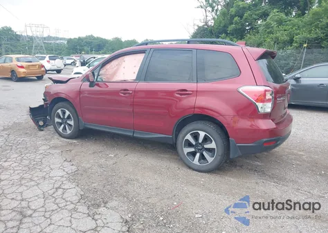 2018 Subaru Forester 2.5I Premium z USA, uszkodzony, nr VIN JF2SJAEC9JH495107